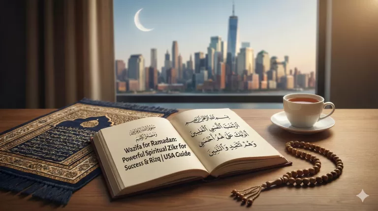 Wazifa for Ramadan Powerful Spiritual Zikr for Success & Rizq USA Guide