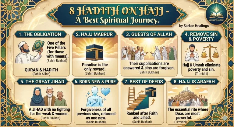 8 Hadith on Hajj - A Best Spiritual Journey