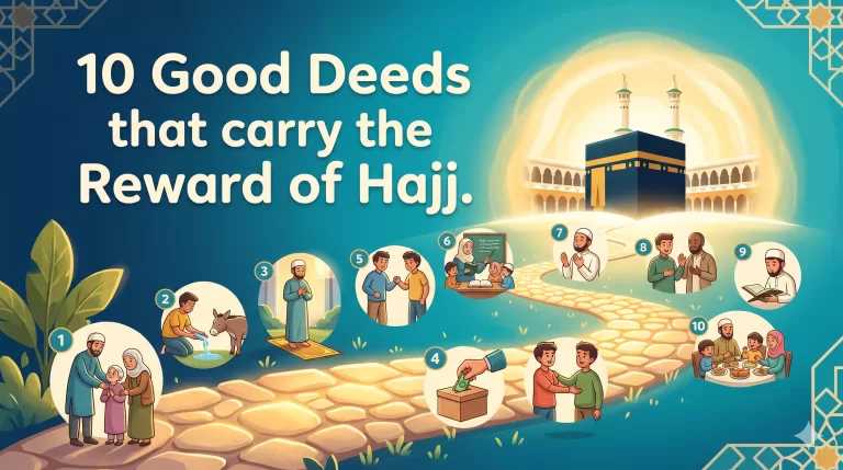 10 Good Deeds That Carry The Reward Of Hajj