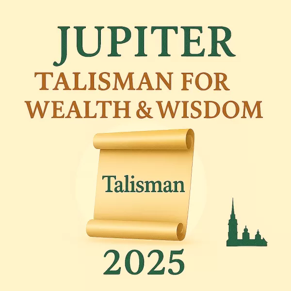 Jupiter Talisman Taweez Wealth – Attract Abundance, Wisdom & Success