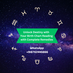 Unlock Destiny with Our Birth Chart Reading with Complete Remedies