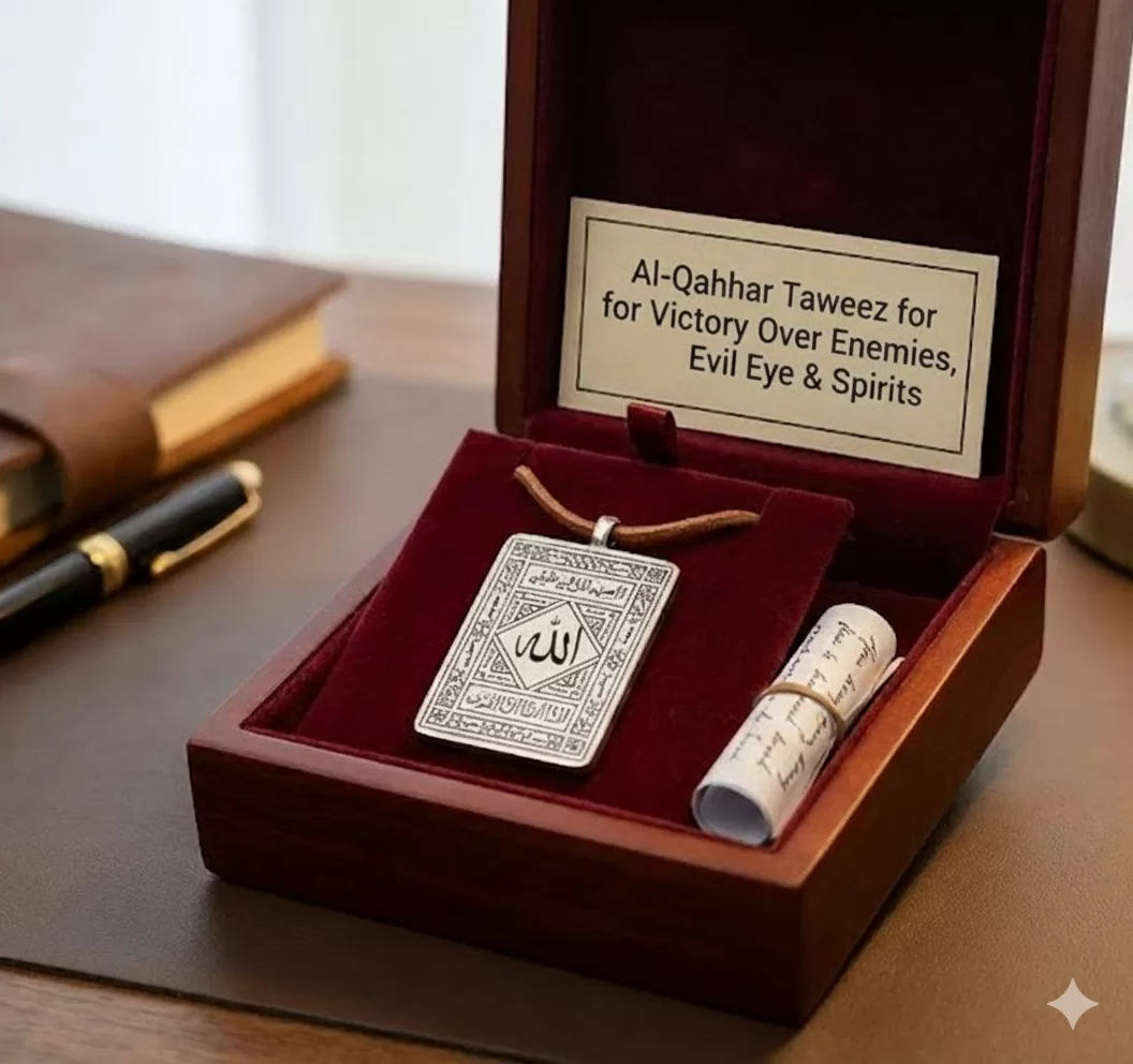 Al-Qahhar Taweez for Victory Over Enemies, Evil Eye & Spirits