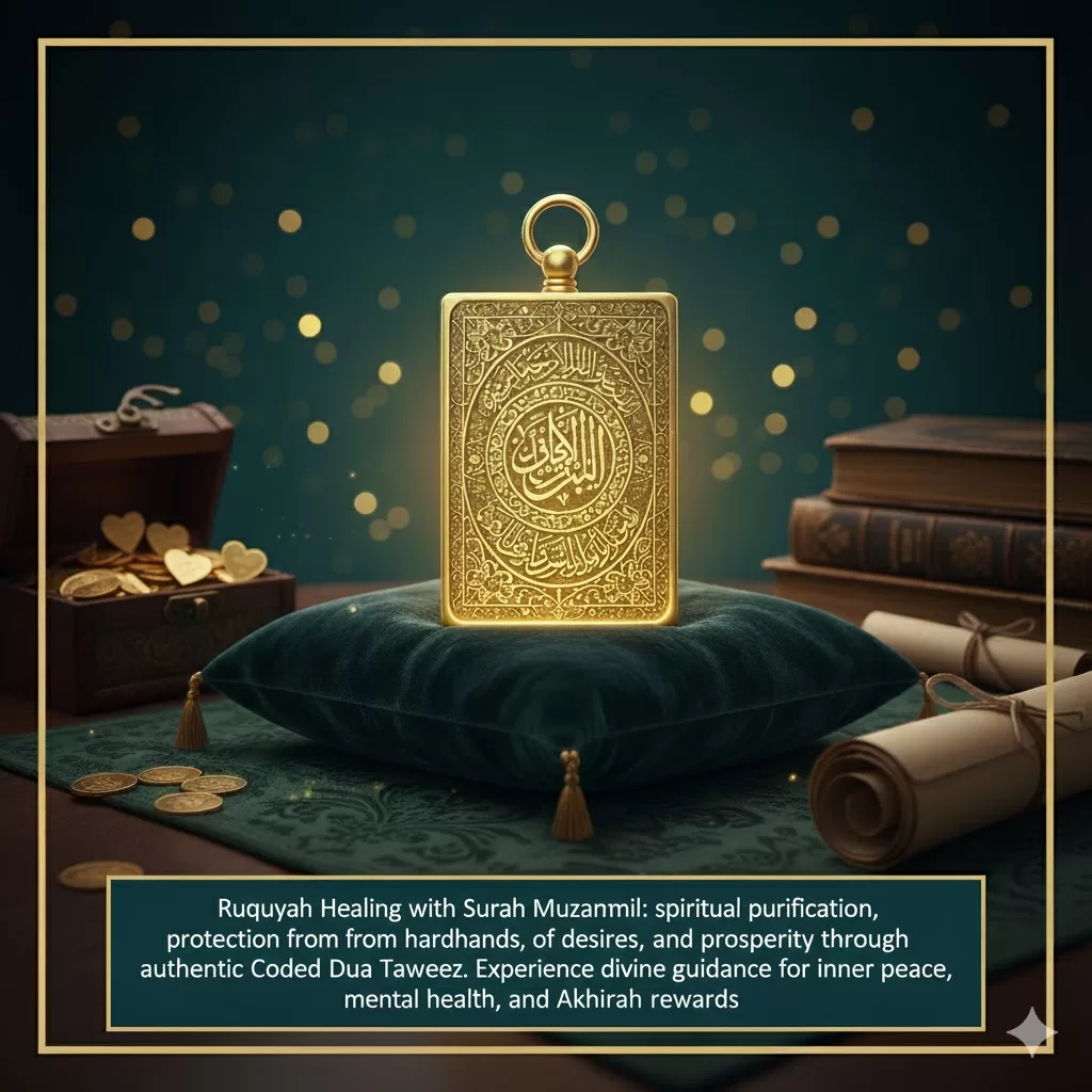 Ruqyah Healing with Surah Muzammil: spiritual purification, protection from hardships, fulfillment of desires,