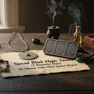 Special Black Magic Taweez (3 Powerful Duas) Ultimate Triple-Shield