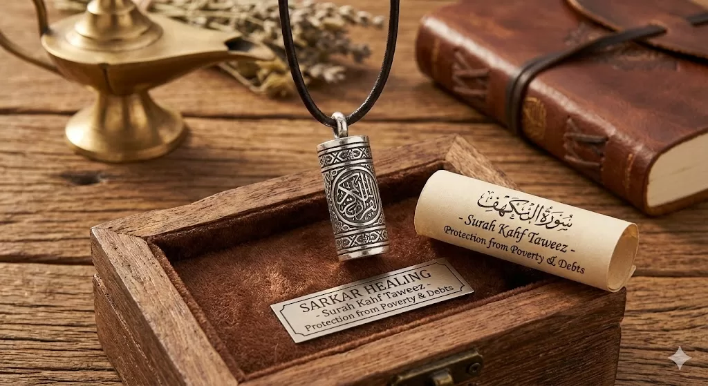 Surah Kahf Taweez for Protection from Poverty & Debts - Sarkar Healing