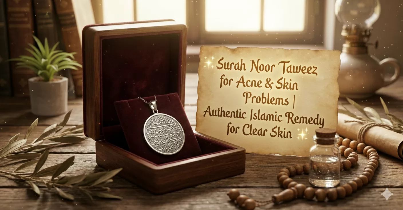 Surah Noor Taweez for Acne & Skin Problems Authentic Islamic Remedy for Clear Skin