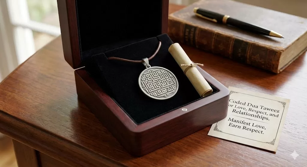 Coded Dua Taweez for Love, Respect, and Relationships-Manifest Love, Earn Respect