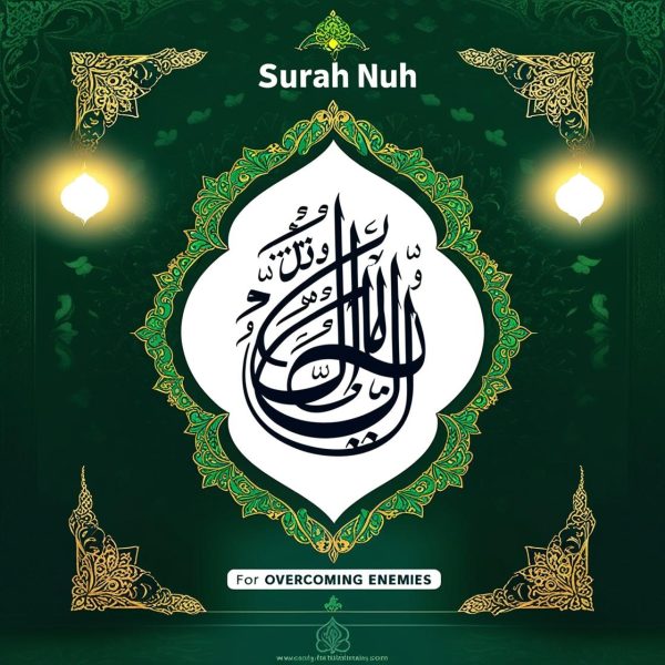 Dua of Surah Nuh for Overcoming Enemies Surah Nuh Taweez