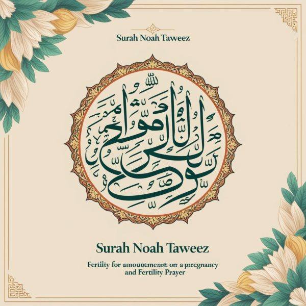 Surah Noah for Pregnancy & Fertility – Coded Dua for Conceiving