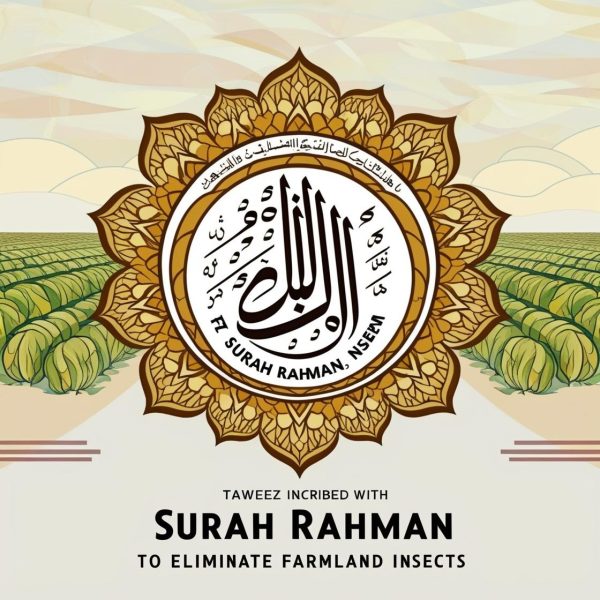 Taweez Surah Rahman to Eliminate farmland Insects