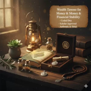 Taweez for Wealth & Financial Stability Quranic Rizq Amulet