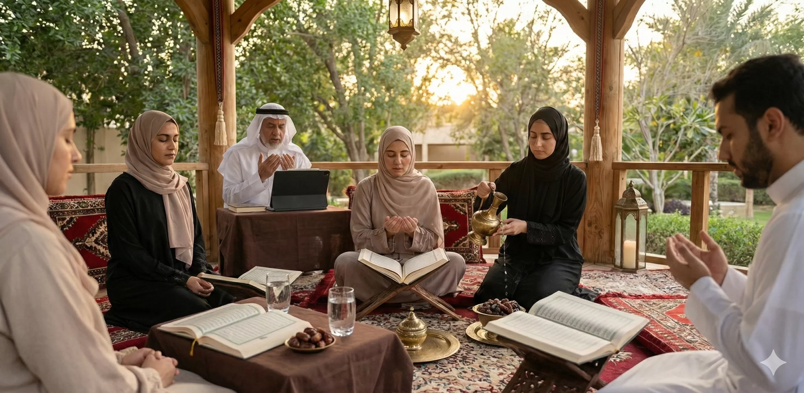Quranic ruqyah therapy for soul cleansing in Ramadan retreat
