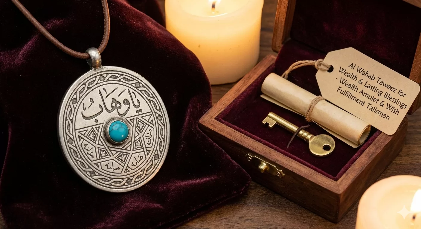 Al Wahab Taweez For Wealth Lasting Blessings Powerful Wealth Amulet And Wish Fulfillment Talisman.Webp