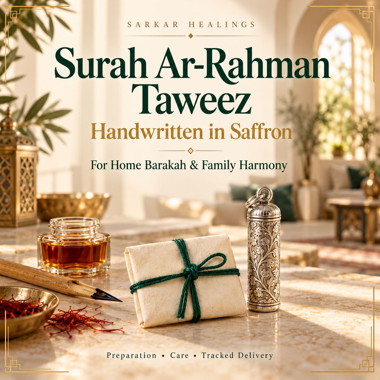 Surah Ar-Rahman Home Barakah & Family Harmony Taweez