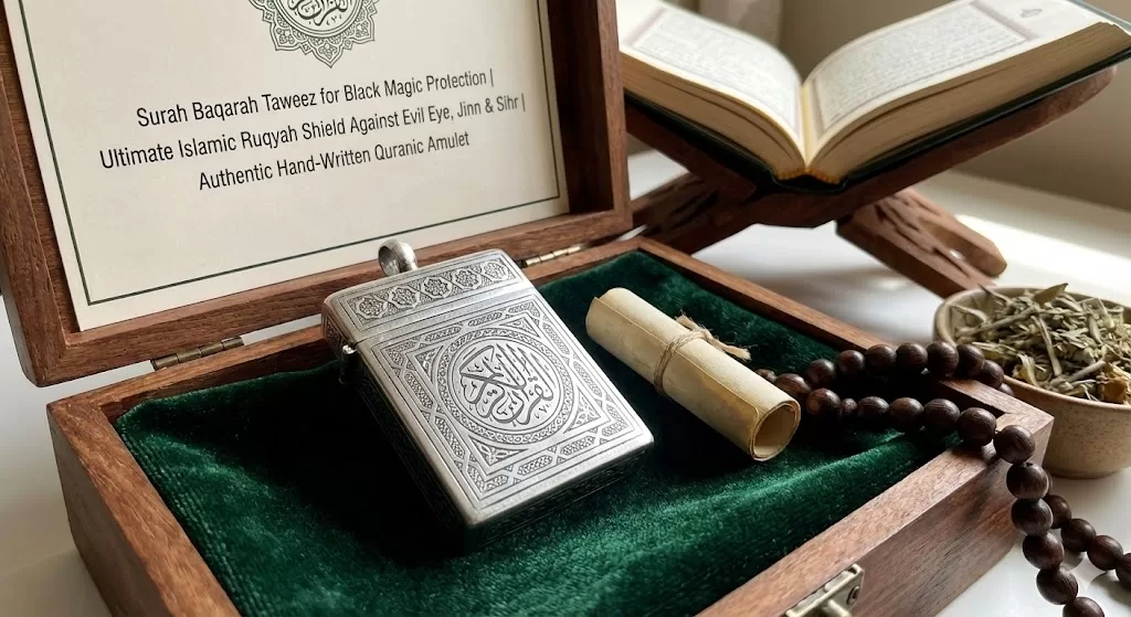 Surah Baqarah Taweez For Black Magic Protection Ultimate Islamic Ruqyah Shield Against Evil Eye Jinn Sihr Authentic Hand Writ