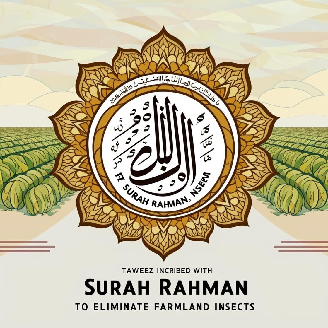 Taweez Surah Rahman To Eliminate Farmland Insects