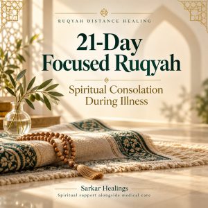 Ruqyah Distance Healing -21-Day Focused Ruqyah for Spiritual Consolation During Illness