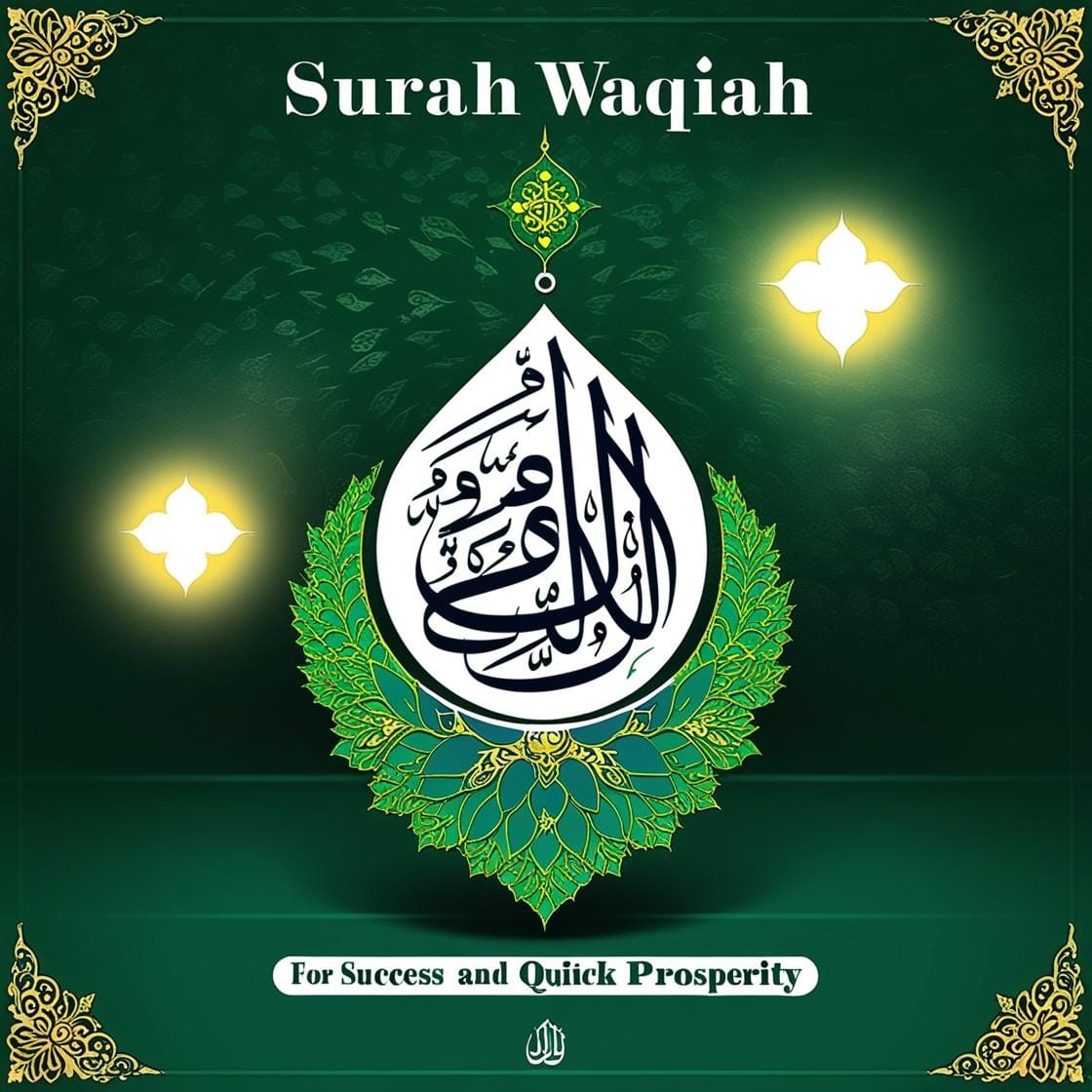 Taweez Of Surah Waqiah For Success And Quick Prosperity Use White Background 1